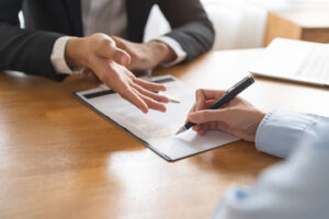 business meeting planning documents